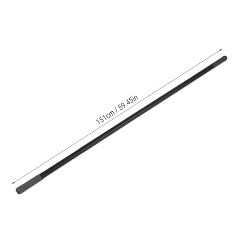 Generic Adjustable Stretching Stick, Steel Exercise Pole with Non Slip Ends for Pilates Mobility, Range of Motion, Gym Home Office Fitness Training