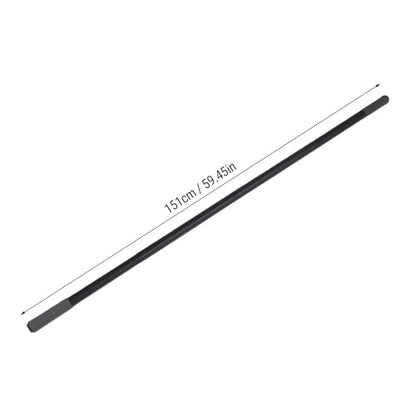 Generic Adjustable Stretching Stick, Steel Exercise Pole with Non Slip Ends for Pilates Mobility, Range of Motion, Gym Home Office Fitness Training