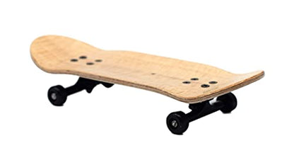 Teak Tuning 34mm Pro Fingerboard Heat Transfer Graphic Complete - Fully Assembled with Pro Level Parts - Pro Shaped Wood Deck (34x97mm), UltraSpin Wheels, Prodigy Trucks - Midnight Stare - color: Midnight Stare