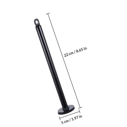 Gym Weight Loading Pin Barbell Plate Holder 20mm Diameter X 220mm Length Fitness Pulley Machine Accessory for Home and Commercial Workout Equipment
