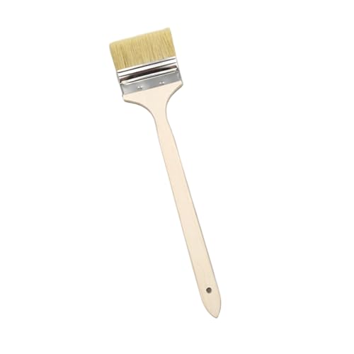 Tool with Comfortable Wooden Grip for Deeply Long Curved Head Scrub Brush Extended Reach Extension - size: A