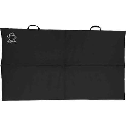 Asana VersaPad - Revolutionary Supplemental Bouldering Crash Pad - Sit Start Bouldering Mat, Climbing Crash Pad Gap Cover, Sport Mat & Essential Bouldering Gear (Open - 74" x 44" x 1") - color: Carbon