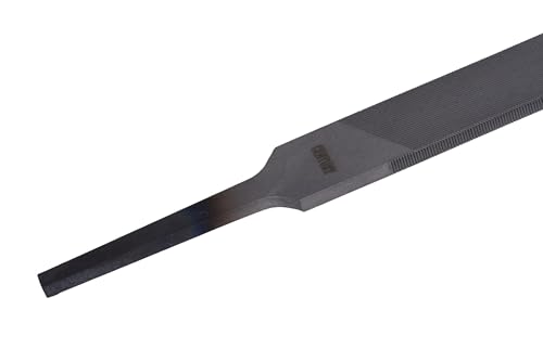 Century Drill & Tool 4051 Mill Bastard Hand File, 6" | Single cut, single-cut teeth, sharpening & smoothing, flat surface finishing, high carbon steel - size: 6-Inch