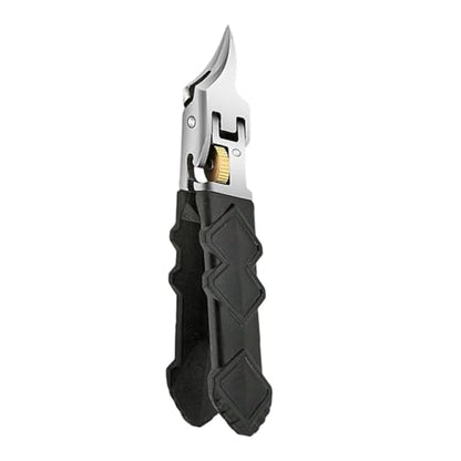 2026 New Black Anti-Slip Grip Gear Lock Nail Clipper Set with Ultra-Sharp Tips for Precise Access to Nail Grooves, Black Nail Clippers, Hard Nails and Ingrown Toenails (Nail Clipper Only) - color: Nail Clipper Only