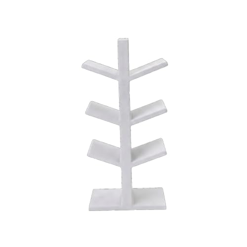 Fingerboard Holder Display Stand for 6 Fingerboards, Desktop Fingerboard Display and Storage Rack, Mini Skateboard Organizer, Plastic Fingerboard Collection Showcase, Fingerboards Accessories