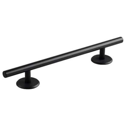 Simhoa Fingerboard Round Rail, 25cm Stainless Steel Skateboard Obstacle with Stable Base for Fingerboard Parks and Trick Practice