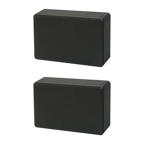 Premium Exercise Blocks Enhanced Grip for Stability Training All Levels Stability Training Tool - color: Black