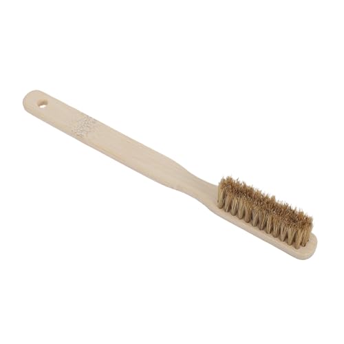 OUNONA Chalk Brush for Rock Climbing Holds with Soft Boar Bristle Hair and Wooden Handle, Designed for Indoor Rock Climbing and Humid Environments, Removes Chalk and Dirt with Rapid