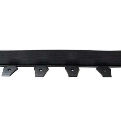 EasyFlex 2.5" Tall Wall No-Dig Landscape Edging Kit - 100 Foot, Black - color: Black, size: 100 Foot, style: Tall Wall