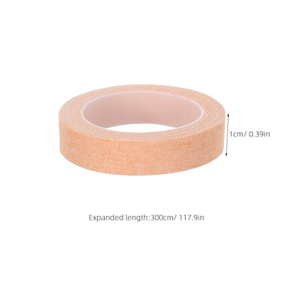 FOMIYES Skin Adhesive Tape 1cm X Roll Tape Extra Strong Climbing Finger Wrap for Injury Fixation and First Aid, Skin Color, 30 Rolls