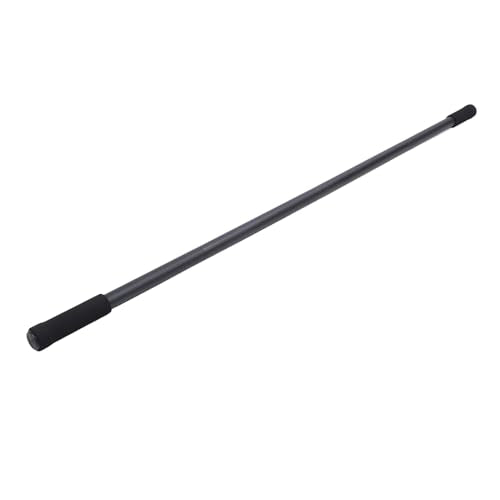 AUNMAS Yoga Stick Non Slip Posture Corrector Pole, Portable Adjustable Stretching Rod for Golf Running Fitness Balance Training Steel Construction Secure Grip Deep Stretching 4PCS