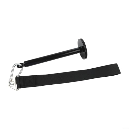 Arm Wrestling Training Strap with Loading Pin, Nylon Wrist Forearm Strengthener Belt for Bicep Curl and Grip Includes Steel Carabiner Hook