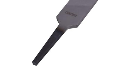 Century Drill & Tool 4053 Mill Bastard Hand File, 10" | Single cut, single-cut teeth, sharpening & smoothing, flat surface finishing, high carbon steel - size: 10-Inch