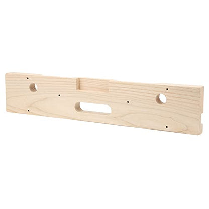 Rock Climbing Fingerboard Wooden Professional Climbing Training Hangboard Fingerboard for Grip Strength Training Simulating Various Grips with Different Depths