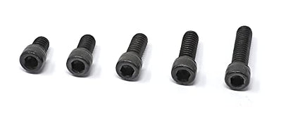 iexcell 50 Pcs SAE 1/4-20 x 3/8", 1/2", 5/8", 3/4", 1" Alloy Steel 12.9 Grade Hex Socket Head Cap Screws Bolts Assortment, Black Oxide Finish - size: 1/4-20 x 3/8", 1/2", 5/8", 3/4", 1"