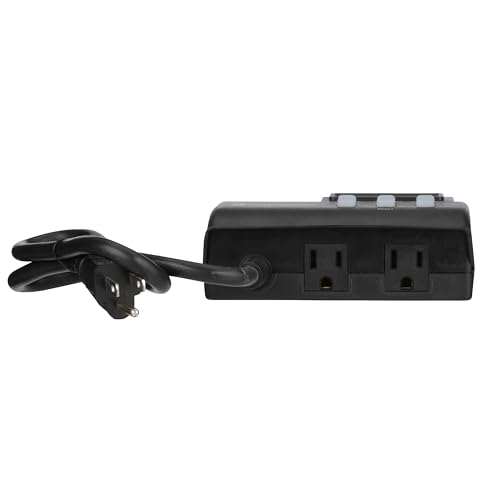 Intermatic HB880R Outdoor Timer with 7-Day Programming - Astronomic Self-Adjust Timer - Versatile Plug-in Design for Lights, Pumps, or Fans