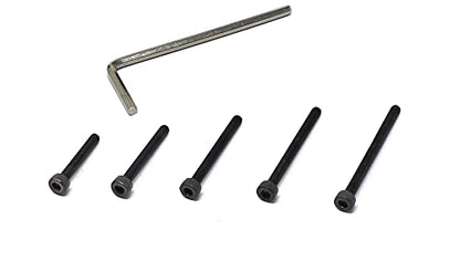 iexcell 100 Pcs M3 x 20/25/30/35/40 Alloy Steel 12.9 Grade Hex Socket Head Cap Screws Bolts Assortment Kit, Black Oxide Finish - size: M3 x 20/25/30/35/40mm