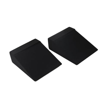 Colaxi 2X Squat Wedge Blocks Yoga Block Durability Non Slip Calf Stretching Equipment Squats for Balance Workout Pilates
