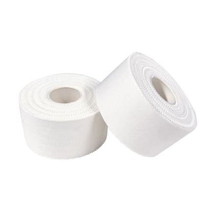 Athletic Tape - White Sport Tape - Easy Tear, Strong, No Sticky Reduce Wrist Ankle Tape for Athlete & Medical Trainers - size: 1.5 in x 45 ft