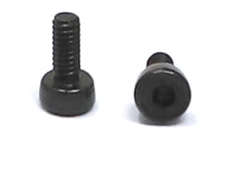 iexcell 100 Pcs M2 x 5mm Thread Pitch 0.4 mm Alloy Steel 12.9 Grade Hex Socket Head Cap Screws Bolts Kit, Black Oxide Finish - size: M2 x 5mm