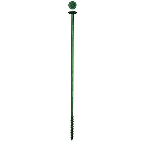 SPAX 5/16" x 12" Exterior Washer Head Structural Wood Lag Screws Powerlags Torx T-Star (150 EA) Bulk Pail Bit Included Heavy Duty Rust Resistant - size: 5/16" x 12"