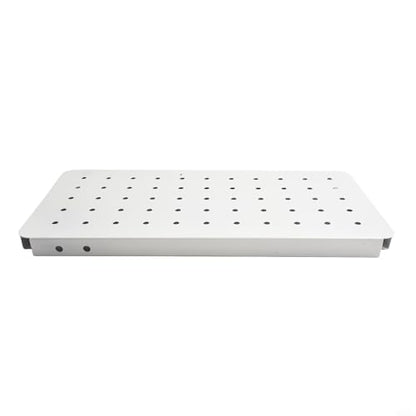 Storage Pegboard Wall Mount Organizer Kit For Home Office Craft Room, Metal Hanging Board With Hooks For Tools Supplies Ornaments Display, No Drilling Installation(A)