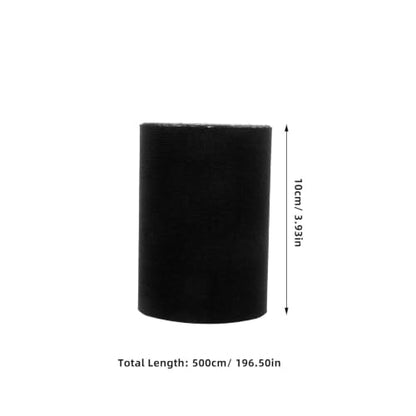 VOSAREA 3pcs Black Elastic Muscle and Joints Support Tape with Lifting Effect Made of Spandex for Sports and Occasions
