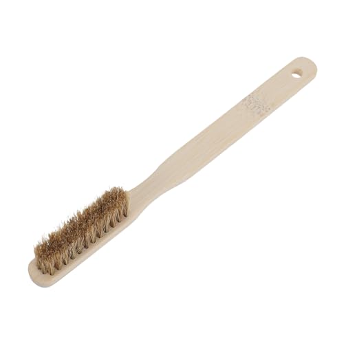SUPVOX Bouldering Chalk Brush Rock Climbing Hold Cleaner with Long Handle Boar Bristle for Indoor Outdoor Climbing Chalk Removal Tool