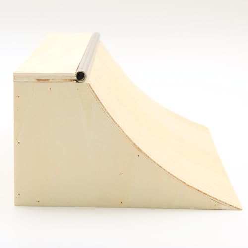 Wooden Fingerboard Ramp Handmade Pro Quarter Pipe Obstacles