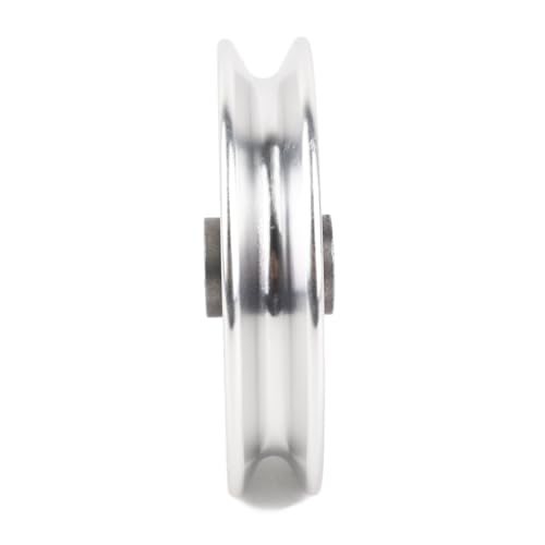 TROUVAILLE Bearing Pulley Wheel, 90mm Aluminum Cable Pulley Wheel, Maximum 660LBS Load, Power Rack Pulley Attachment for Gym Equipment