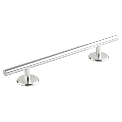 Simhoa Professional Fingerboard Rail, 25cm Skateboard Obstacle Rod with Stable Base, Mini Fingerboard Deck Fingerboard Ramp, Party Favor, Skatepark Accessory for Fingerboard Players, Round Silver - color: 25cm Round Silver