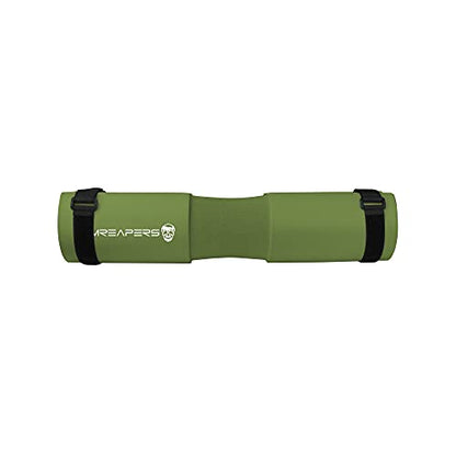 Gymreapers Barbell Squat Pad - Protective Bridge Pad For Hip Thrust, Squats, Lunges - Hip Support, Neck Protection For Bar - color: Green