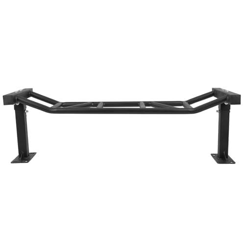 47 Inch Ceiling Mount Pull Up Bar Heavy Duty Multi-Grip Chin Up Bar Adjustable Height&Supports to 600 Lbs Fitness Trainer Home Gym Equipment