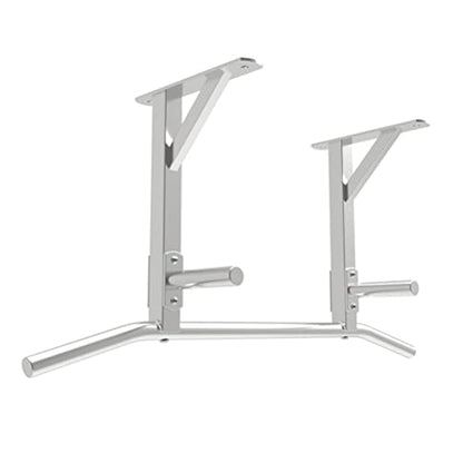 Ceiling Mounted Heavy Duty Stainless Steel Pull Up Bar with Reinforced Support Base Supports up to 300kg