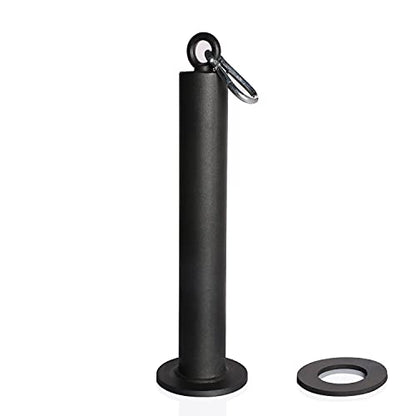 SYL Fitness Loading Pin for 2 inch Olympic Weight Plates with Carabiner, Cable Pulley System Gym Equipment.