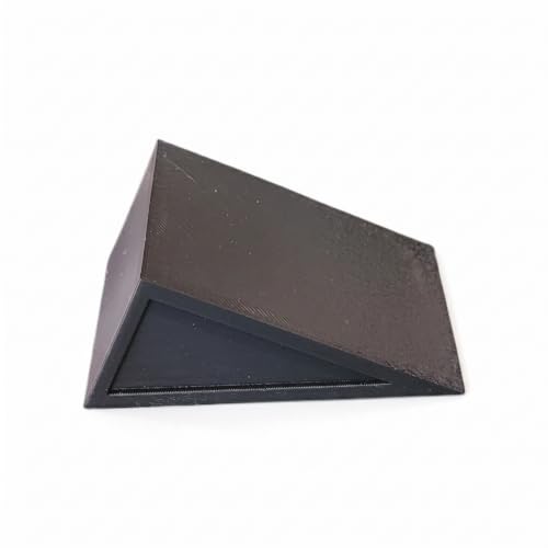 Fingerboard Ramp for Tricks and Stunts, Plastic Finger Skateboard Ramp Obstacle, 2 Inch Pro Fingerboard Ramp, Finger Boards Ramps Accessory for Training, Practice and Display Setups