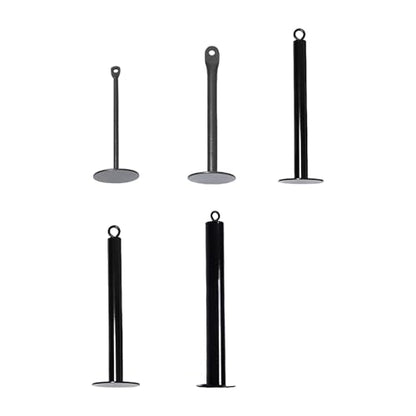 Steel Fixed Bracket Loading Pin with Heavy Duty Carabiner, Gym Fitness Barbell Weight Plate Barbell Plate Weight Tray Freeweight Rod Loading Pin - size: X-Large