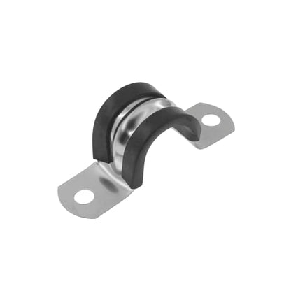 Rubber U Clamps,Two Hole U-Tube Strap Clamp Set,SAFYY EPDM Rubber Cushioned Insulated Clamp Rubber Lined Mounting U Brackets,U Shaped Pipe Tube Wire Clamps Clips Conduit Clamps (M16|5/8",25PCS) - size: M16|5/8",25PCS
