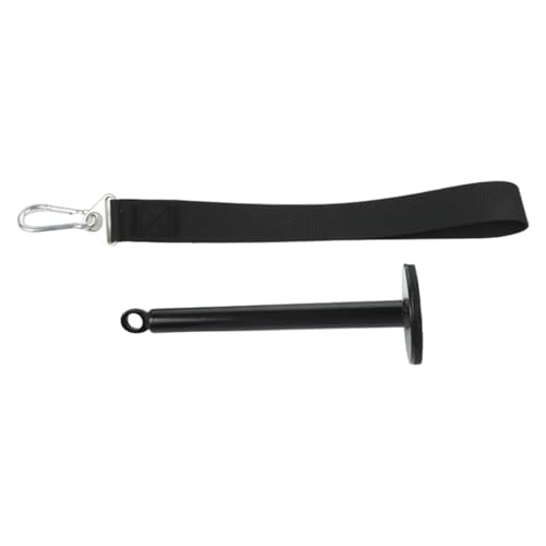 Arm Training Strap Wrist and Forearm Strength, 13.8 in Length Nylon and Metal Weight Loading Belt with Carabiner Biceps and Upper Body Workout
