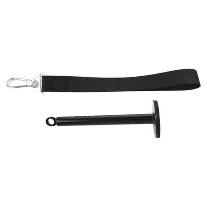 Arm Training Strap Wrist and Forearm Strength, 13.8 in Length Nylon and Metal Weight Loading Belt with Carabiner Biceps and Upper Body Workout