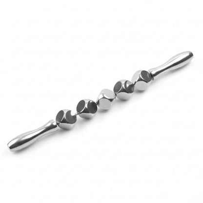 ONUEMP Stainless Steel Massage Roller for Ice Body Sculpting, Maderoterapia Kit Colombiana, Cellulite Massager Roller, Lymphatic Drainage Massager, Cellulite Remover for Leg Back - size: Bead Roller