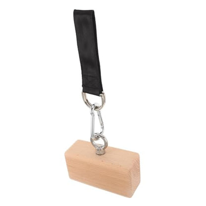 Wooden Grip Strength Trainer with Adjustable Resistance and Detachable Design, Ergonomic Block Shape for Home Gym and Gym Grip Training, for Climbers and Beginners