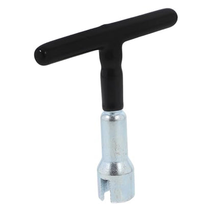 Alipis Manual Installation Tool for Eye Screws and Screw-in Hooks Heavy Duty Steel T Handle Nut Driver for Hooks Sturdy Wrench Tool for Easy Assembly