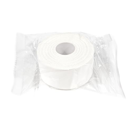 Athletic Tape - White Sport Tape - Easy Tear, Strong, No Sticky Reduce Wrist Ankle Tape for Athlete & Medical Trainers - size: 1.5 in x 45 ft