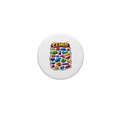 Rock Climbing and Bouldering - Funny Bouldering Wall PopSockets Adhesive PopGrip - style: Adhesive PopGrip
