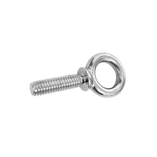 3/8"-16 x 1-1/4" UNC Lifting Shoulder Eye Bolts, Marine Grade 316 Stainless Steel Threaded Nut Fastener (5 Pack) - size: 3/8"-16 x 1-1/4", style: Pack of 5 (316 stainless steel)