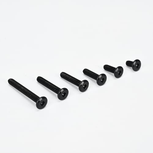 50 Pcs 1/4-20 x 1 Flat Head Hex Socket Cap Screws Bolts,Black Oxide 304 Stainless Steel 18-8,Allen Socket Drive,Fully Machine Thread (1/4-20 x 1 50pcs) - size: 1/4-20 x 1 50pcs