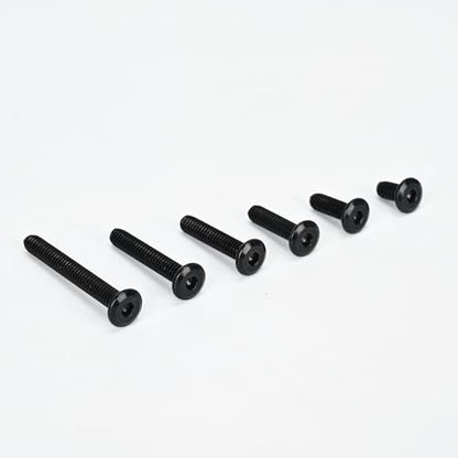 50 Pcs 1/4-20 x 1/2 Flat Head Hex Socket Cap Screws Bolts,Black Oxide 304 Stainless Steel 18-8,Allen Socket Drive,Fully Machine Thread (1/4-20 x 1/2 50pcs) - size: 1/4-20 x 1/2 50pcs