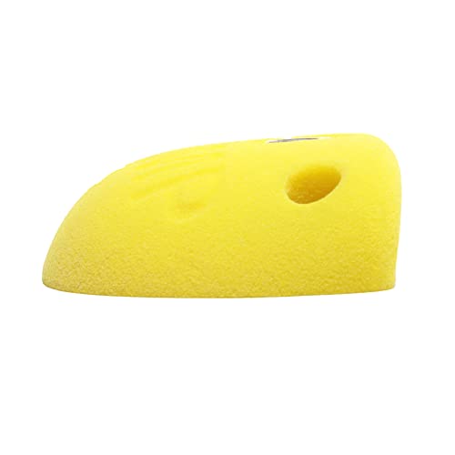 Atomik Climbing Holds Educational Crimp in Yellow