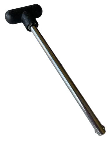 TreadLife Fitness Universal Weight Stack Pin for Commercial Gym or Home Gym | Heavy Duty Pin Insert | Health Club Grade Steel - style: T-Handle